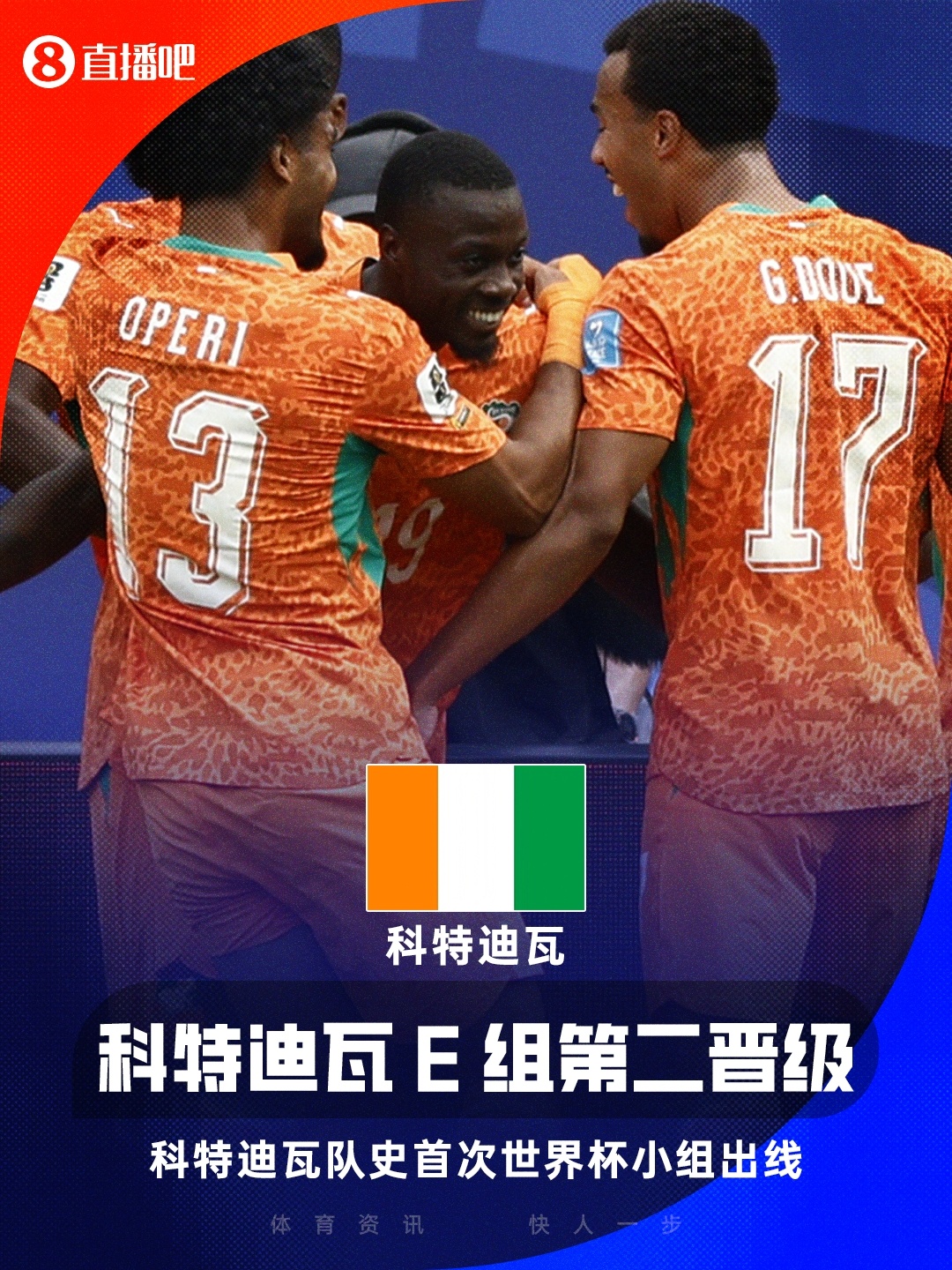厄瓜多尔逆转德国小组第三出线 科特迪瓦创历史首进32强 厄瓜多尔逆转德国小组第三出线 科特迪瓦创历史首进32强