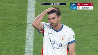 泰山5-1客胜铁人 泽卡2射1传瓦科双响