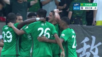 拉莫斯头槌制胜 国安1-0送三镇9轮不胜 张稀哲开场伤退